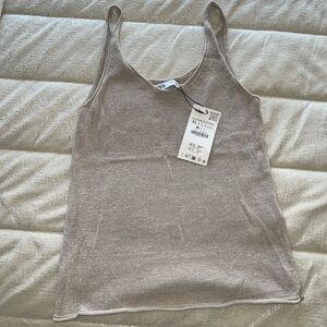 Knitted tank
